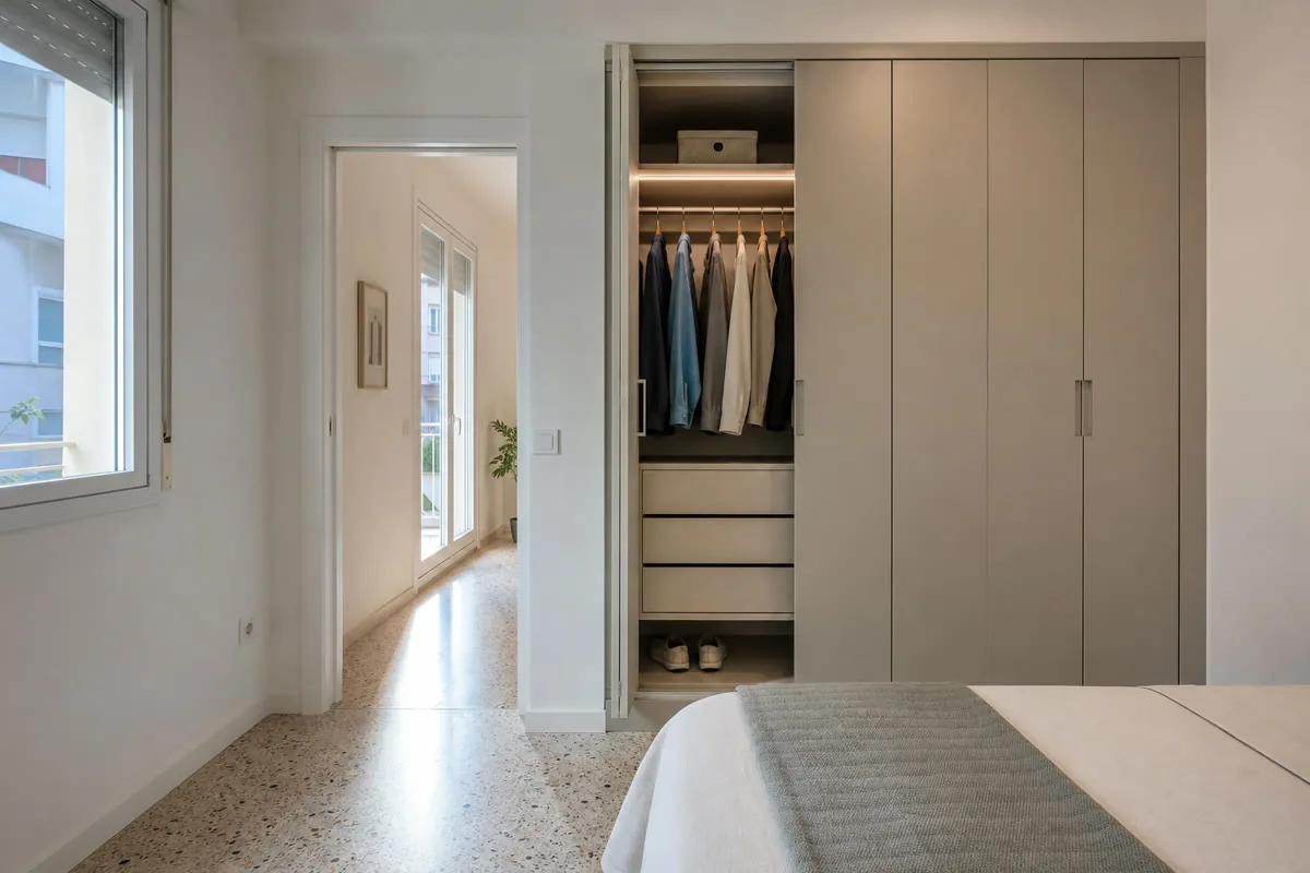 Visualización orientativa de muebles a medida en La Concha, Oropesa del Mar